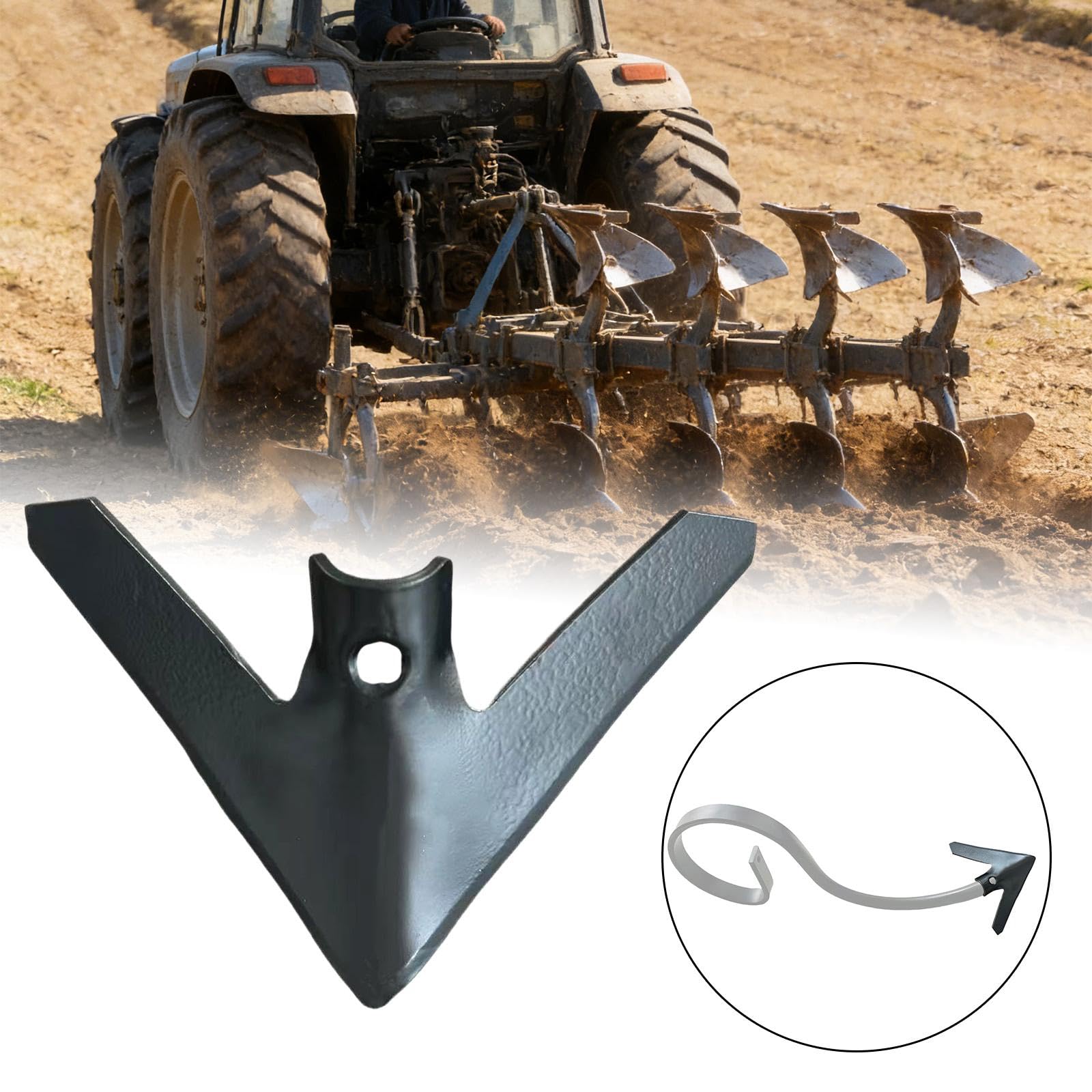 F Fityle coltivatore, Ricambio Professionale in Metallo per l'agricoltura, Accessorio Pratico per Macchine diserbanti.