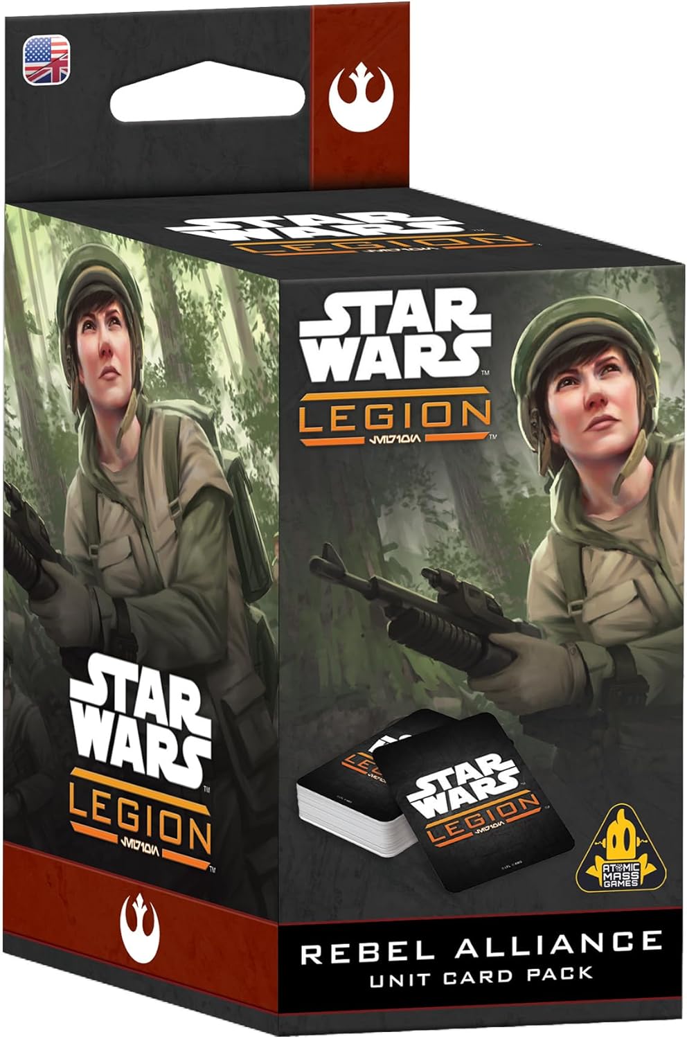 Star Wars: Legion Rebel Alliance Card Pack - Tabletop Miniatures Game, Strategy Game for Kids and Adults, Ages 14+, 2 Players, 3 Hour Playtime, Made by Atomic Mass Games