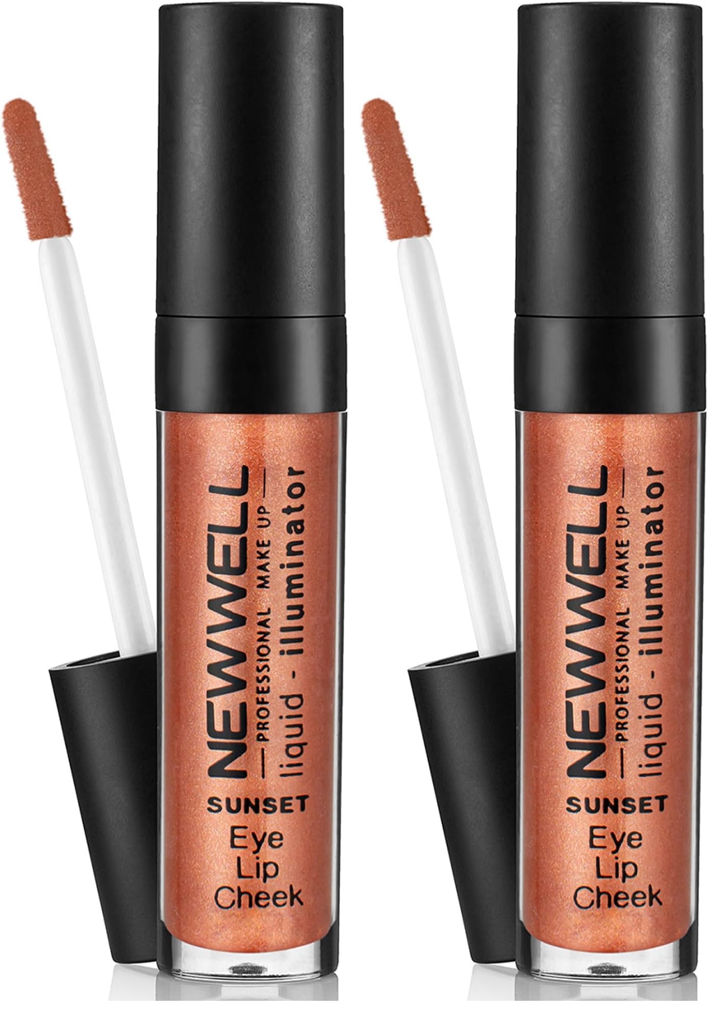 New Well Liquid Illuminator Aydınlatıcı Allık 3 In 1, T930 (2 paketi)