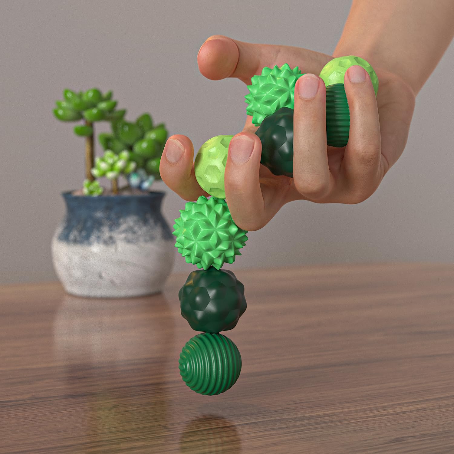 Magnetic Balls Fidget Toys for Adults&Teens, 8Pcs Silicone Sensory Stress Relief Toys with Autism, ADHD, Anxiety - Image 4