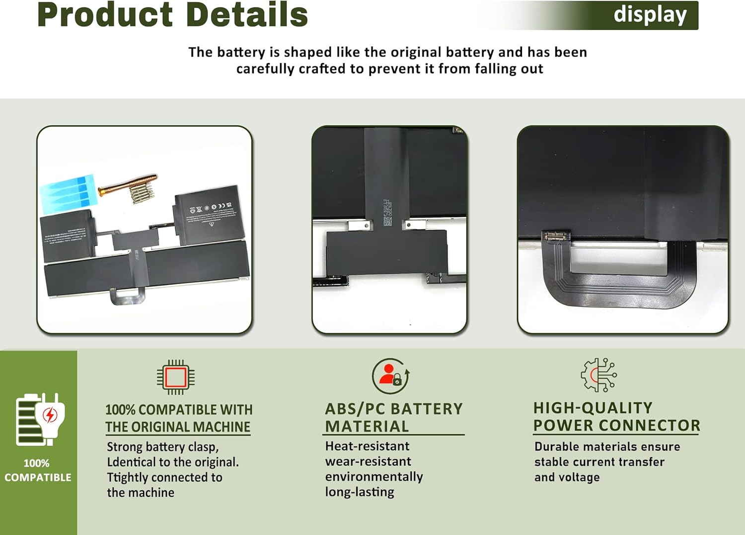 A2669 A2681 Battery Replacement for MacBook Air 13" (M2 2022), A2681 (EMC 4074) 661-26150 MLY33LL/A MLY43LL/A Series Notebook - 52.6Wh/4561mAh