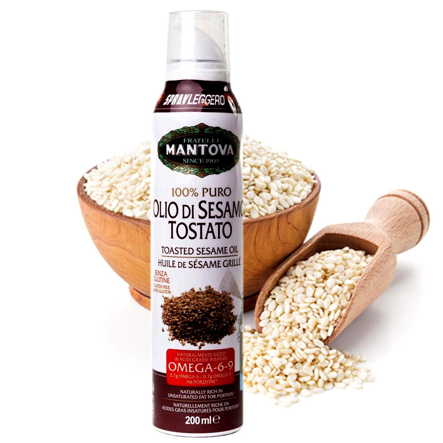 SPRAYLEGGERO Toasted Sesame Seed Oil Spray 200ml