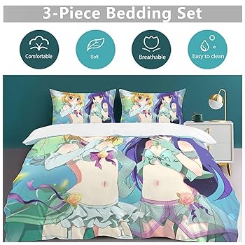 Amazon｜布団カバー ひぐらしのなく頃に 古手梨花 北条沙都子 3