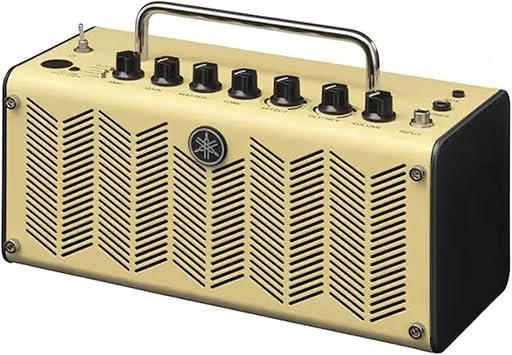 YAMAHA THR5 Desktop Guitar Amplifier 10W Modeling Amp, 5 Amp Types, Built-in Effects, USB Audio Interface, 2x3 Stereo Speakers, Compact, Portable for Home Playing & Recording Vintage White