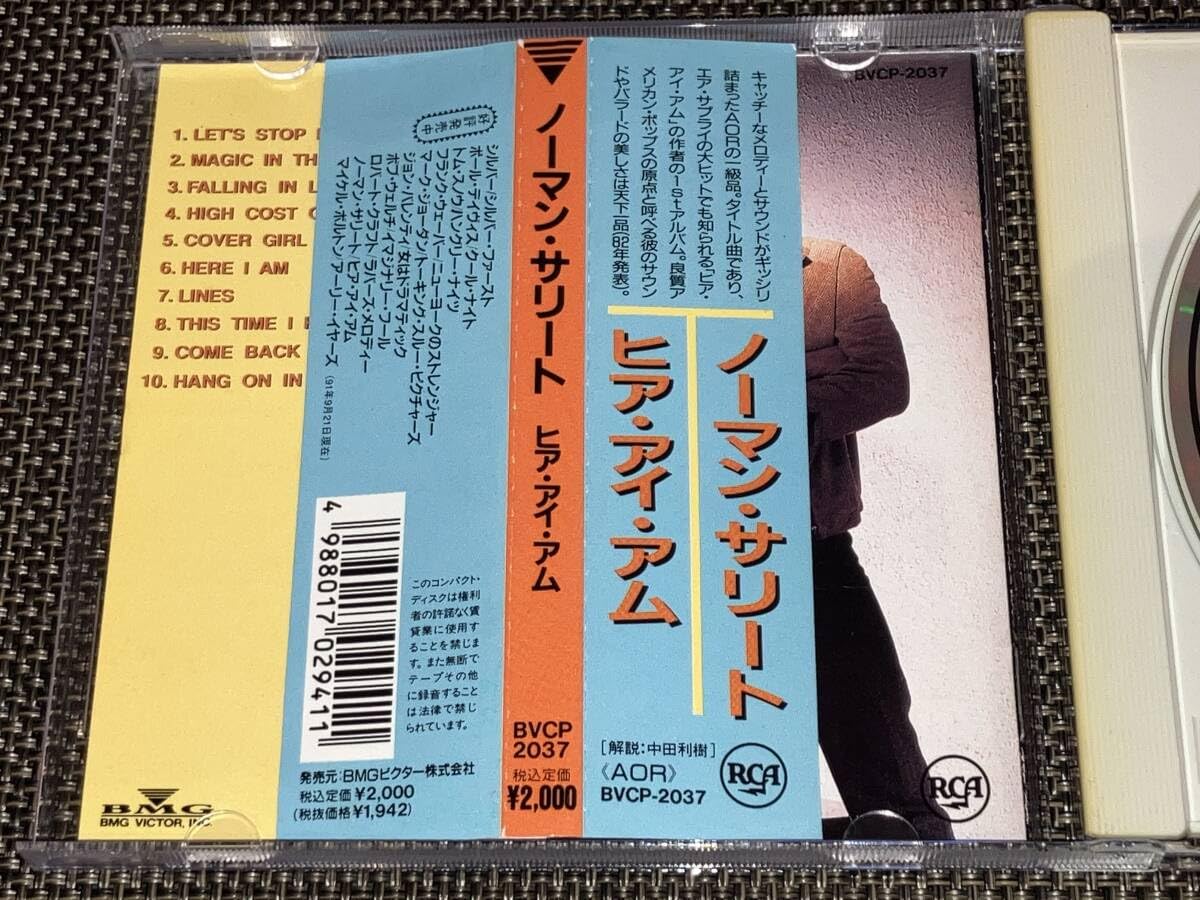ノーマン・サリート / ヒア・アイ・アム 国内盤CD ノーマン・サリート / ヒア・アイ・アム 国内盤CD - メルカリ