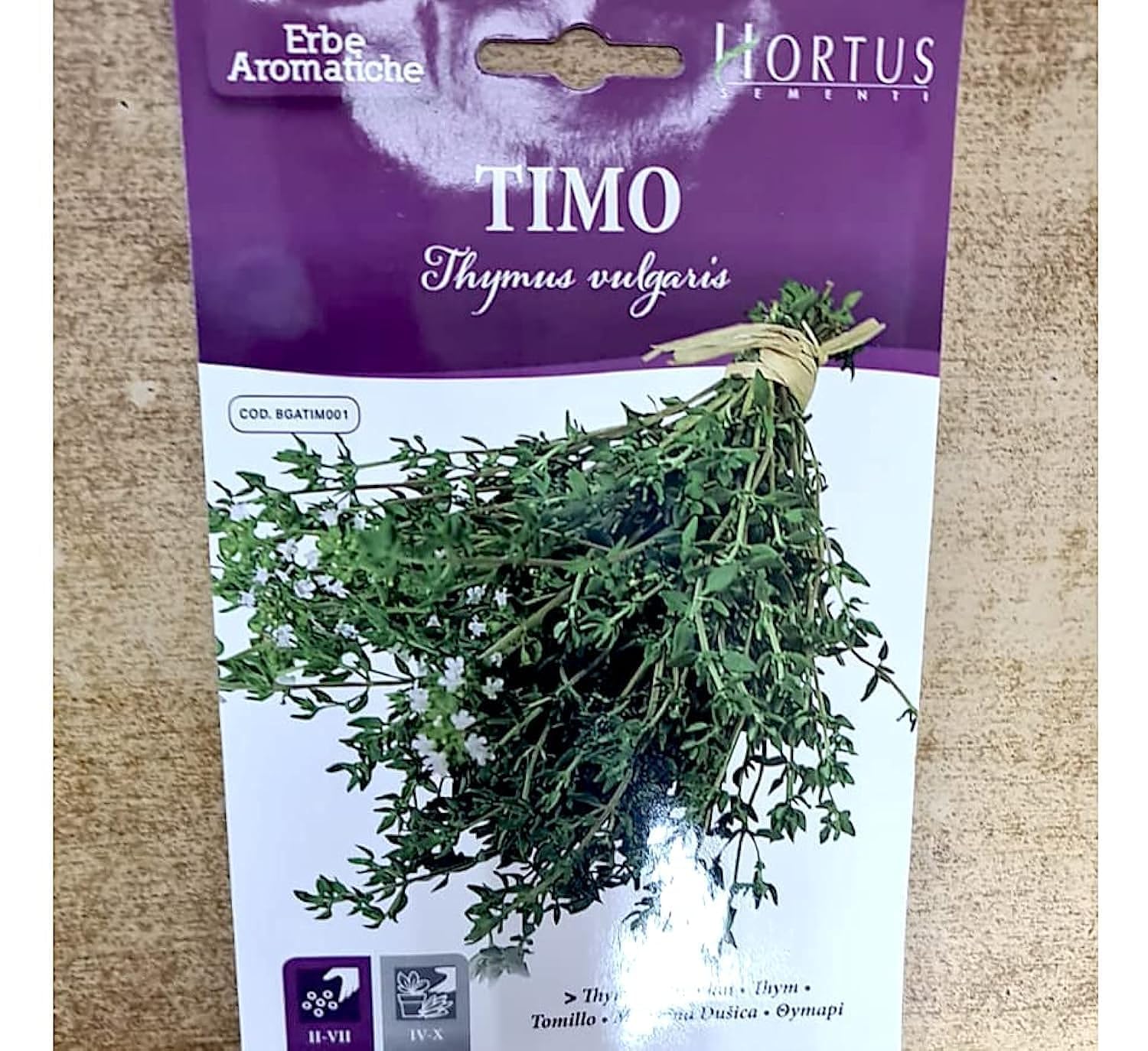 Thyme Timo Herb premium Quality Seeds by Hortus"Garden Care"