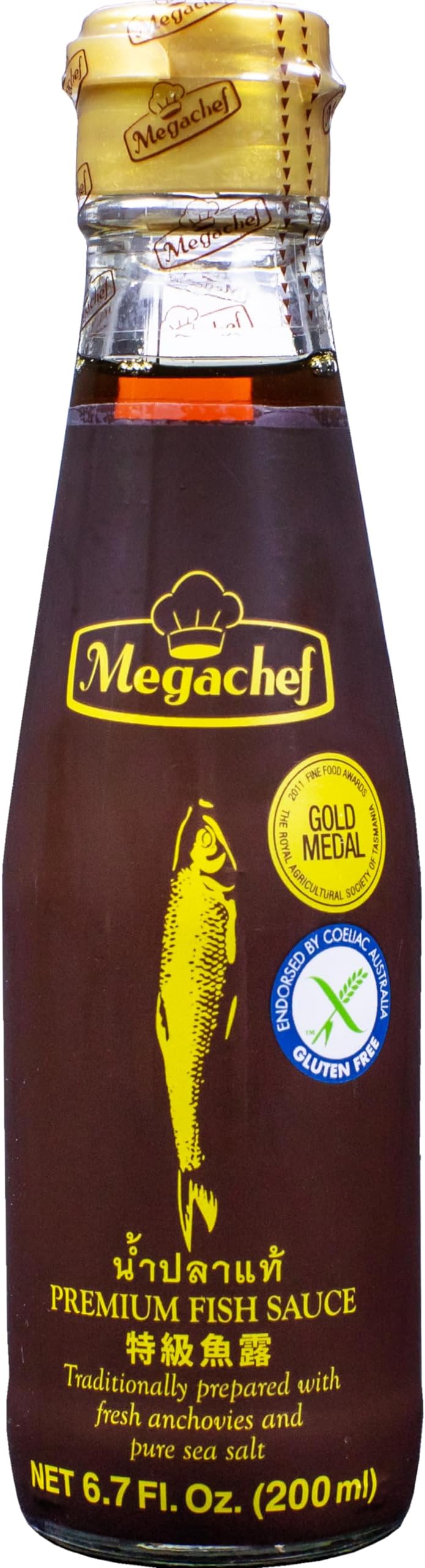 Thai Fish Sauce 200 Ml (Premium Thai Fish Sauce)
