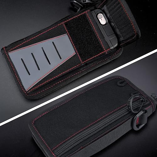 Miniatura 9 de TACTICAL GEEK Block D 8G EDC bolsa multiusos, bolsa Molle EDC para dispositivos, cartera de nailon, organizador multifuncional Molle para llevar