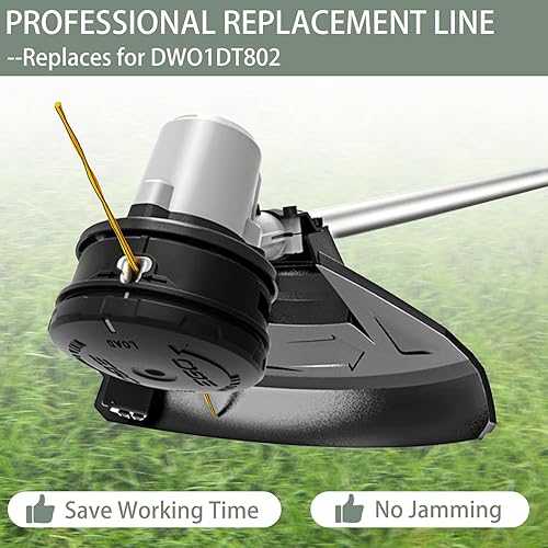 Miniatura 5 de Línea de repuesto para recortadora Dewalt sustituye a DWO1DT802 se adapta a DWO1DT801 885911411851 B00TF02KIQ DCST920B DCST920P1 DCST970B 225 pies x