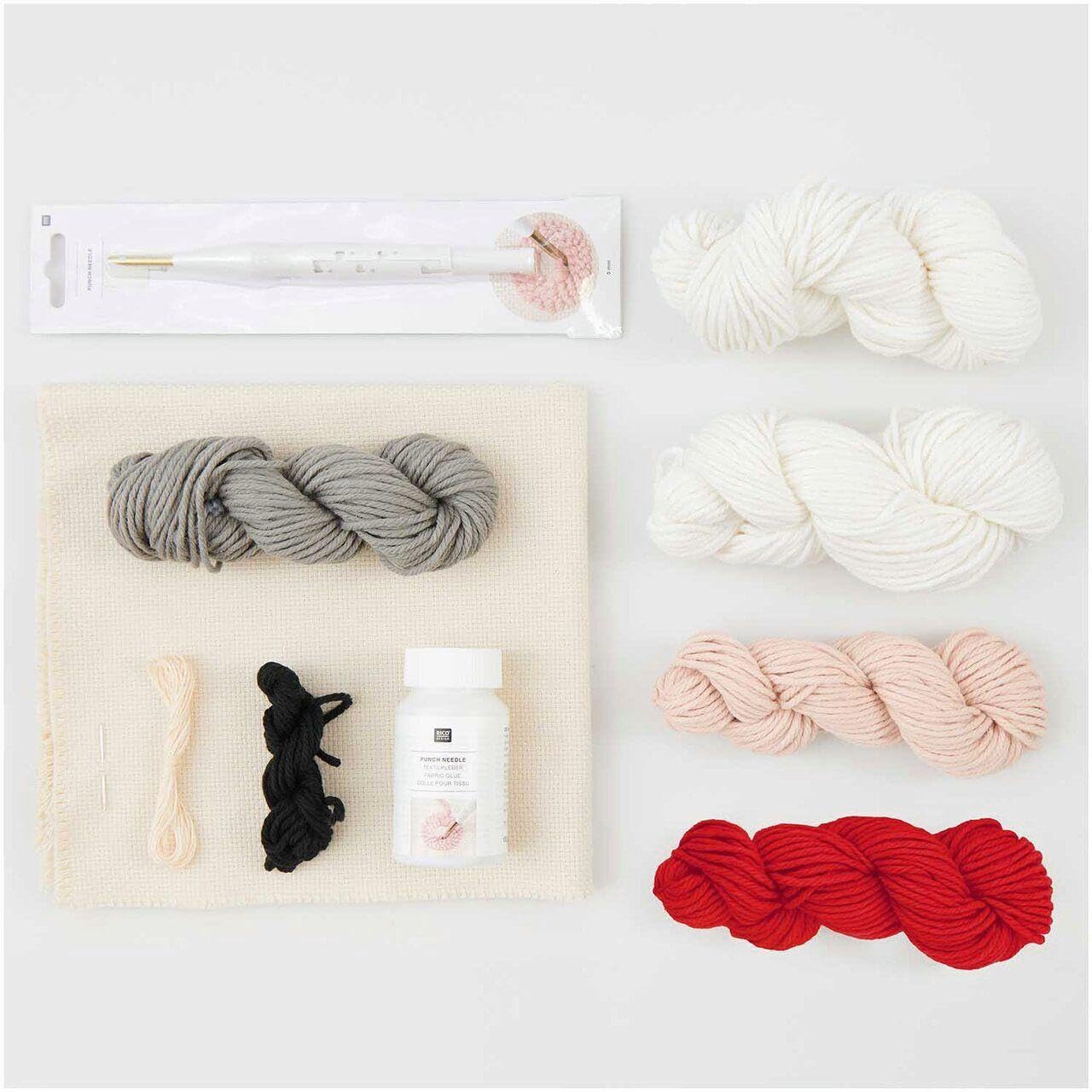 Punch Needle Packung, Weihnachtsmann