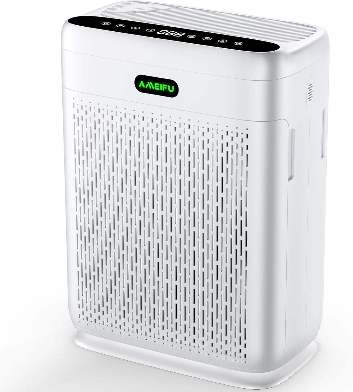 Air Purifiers for Home Large Room with Remote, Up to 3000 Sq Ft, H13 Hepa Double-Sided Air Filter Purifier with PM 2.5 Display Air Quality Sensor, Air Cleaner for Bedroom, Dust, Pets, Smoke, Pollon