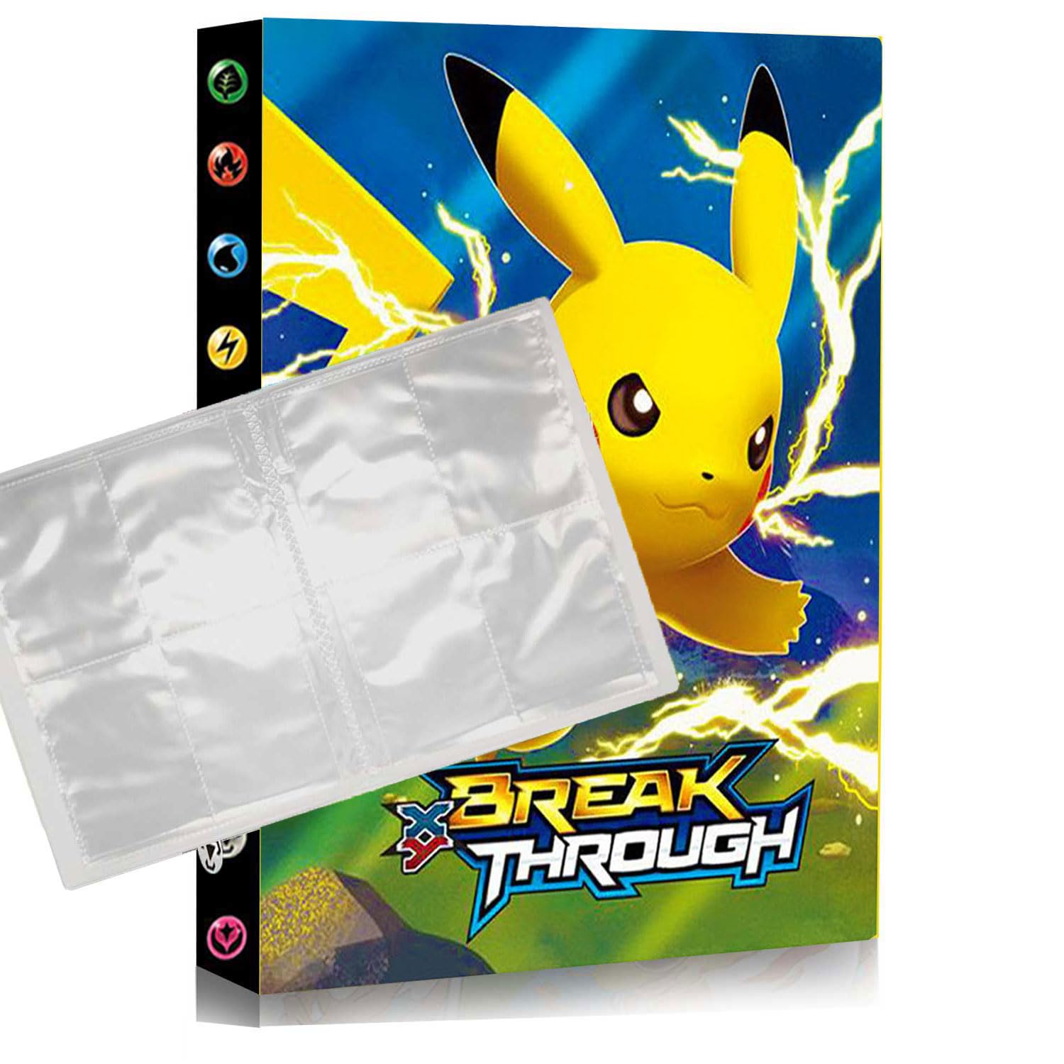 Classeur Pour Cartes à Collectionner 30 Pages - 240 Poches Transparentes - Protection Anti-Rayures Et Poussière