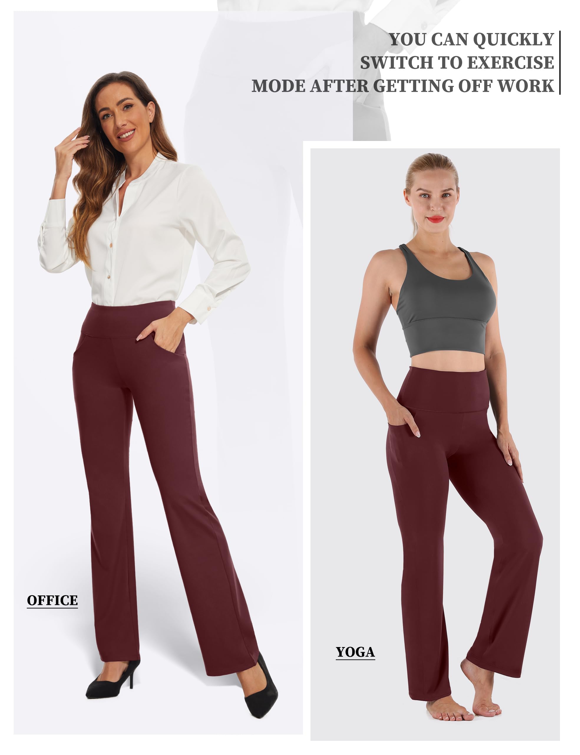 Desol TIK Tok Leggings da donna a vita alta Leggings per sollevamento del sedere Leggings da palestra allenamento Bubble Pancia Controllo Pantaloni da yoga