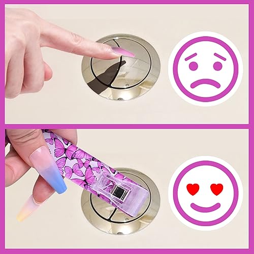 Miniatura 8 de Juego de llaveros para mujeres y niñas, 11 unidades, bonitos llaveros para mujeres, incluyendo pompones, extractor de tarjetas de crédito