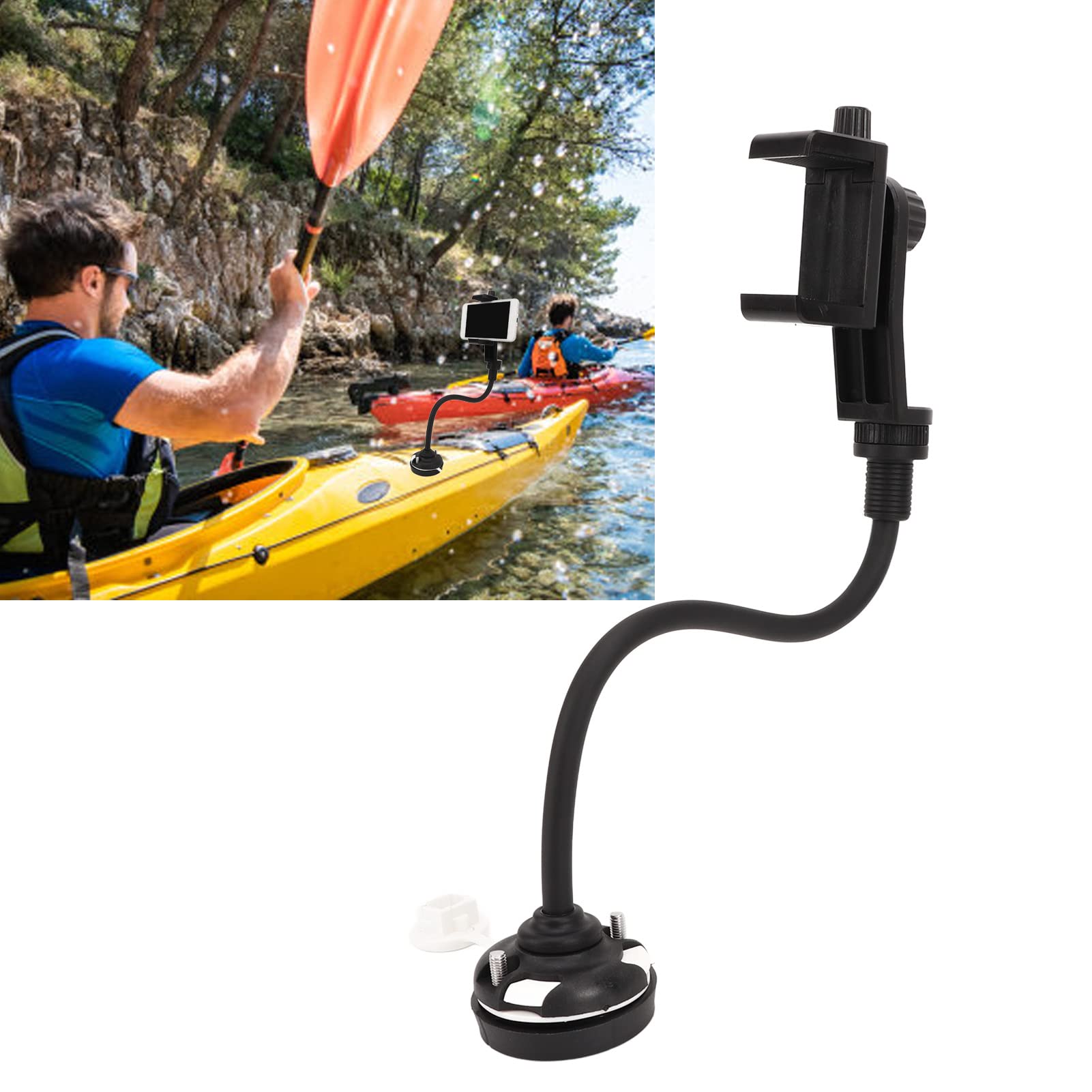 Mophorn Supporto Per Kayak Da Parete, Capacità 400 Libbre, Con Bracci Regolabili, Supporti Per Kayak Da 4 Posti Garage Interno Ed Esterno 85611787