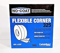 Vista 1 de Grabber 318111 Flexible No Coat Drywall Corner Tape, 100' L X 3-1/4" W