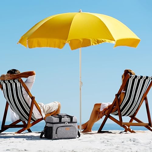 Miniatura 8 de Lifewit Bolsa térmica grande aislada para almuerzo, ligera, portátil, de doble capa, para picnic, playa, trabajo, viaje