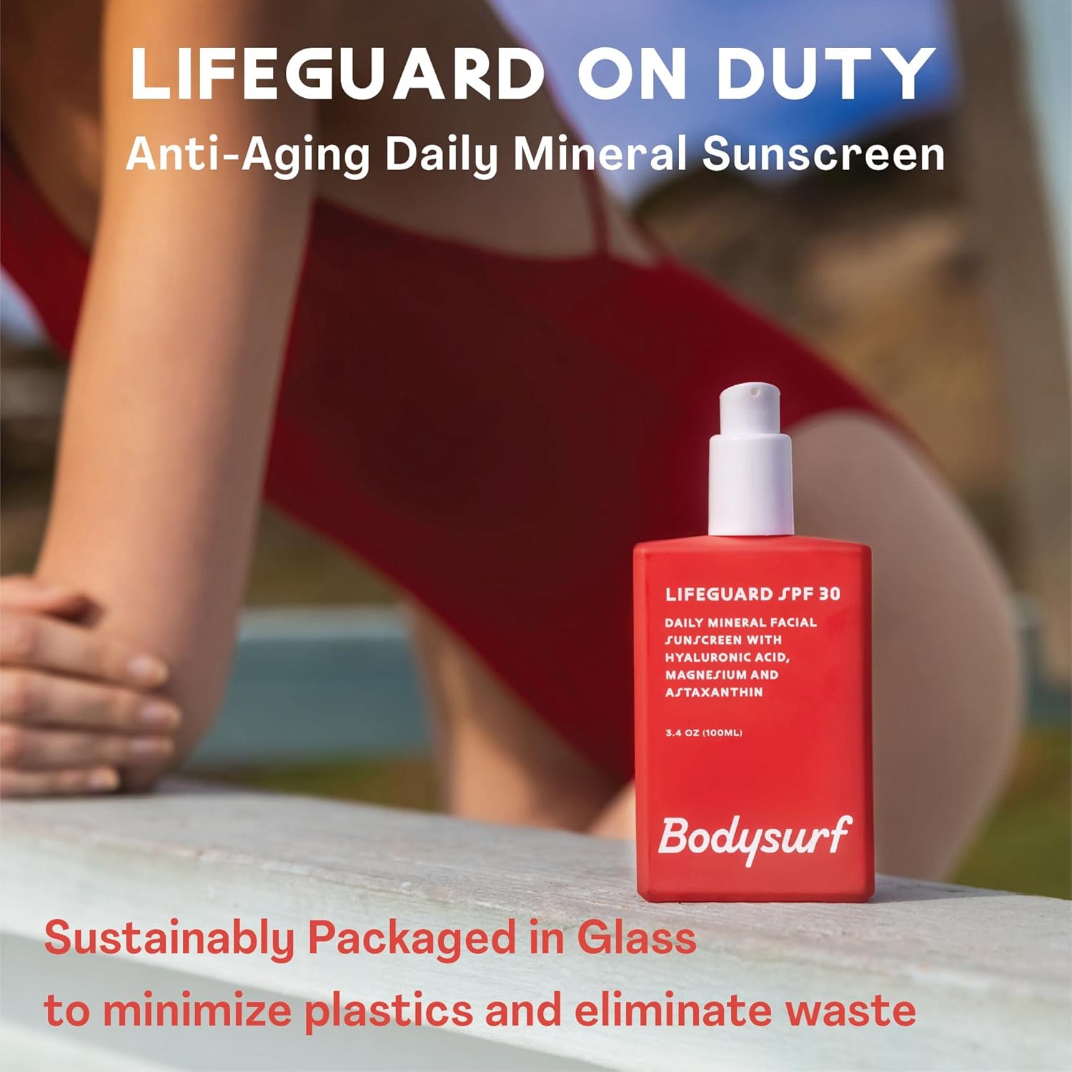 Premium Sheer Mineral Sunscreen for Face - SPF 30 Moisturizer, Zinc Oxide, Reef Safe, Good for Travel, Hydrating Facial Sunblock, Lightweight Facial Protection