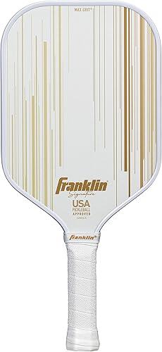 Miniatura 17 de Franklin Sports Paletas Profesionales de Pickleball - Serie Signature Paleta Profesional de Pickleball con Superficie MaxGrit - Paletas de Pro