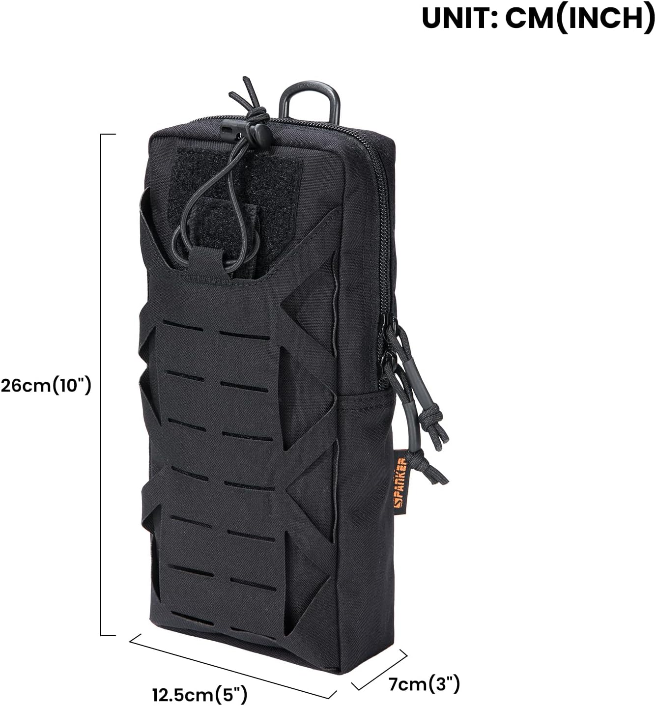 EXCELLENT ELITE SPANKER Tactical EDC Pouch Molle Utility Tool Pouches Gadget Organizer Pocket Waist Belt Bag - Image 2