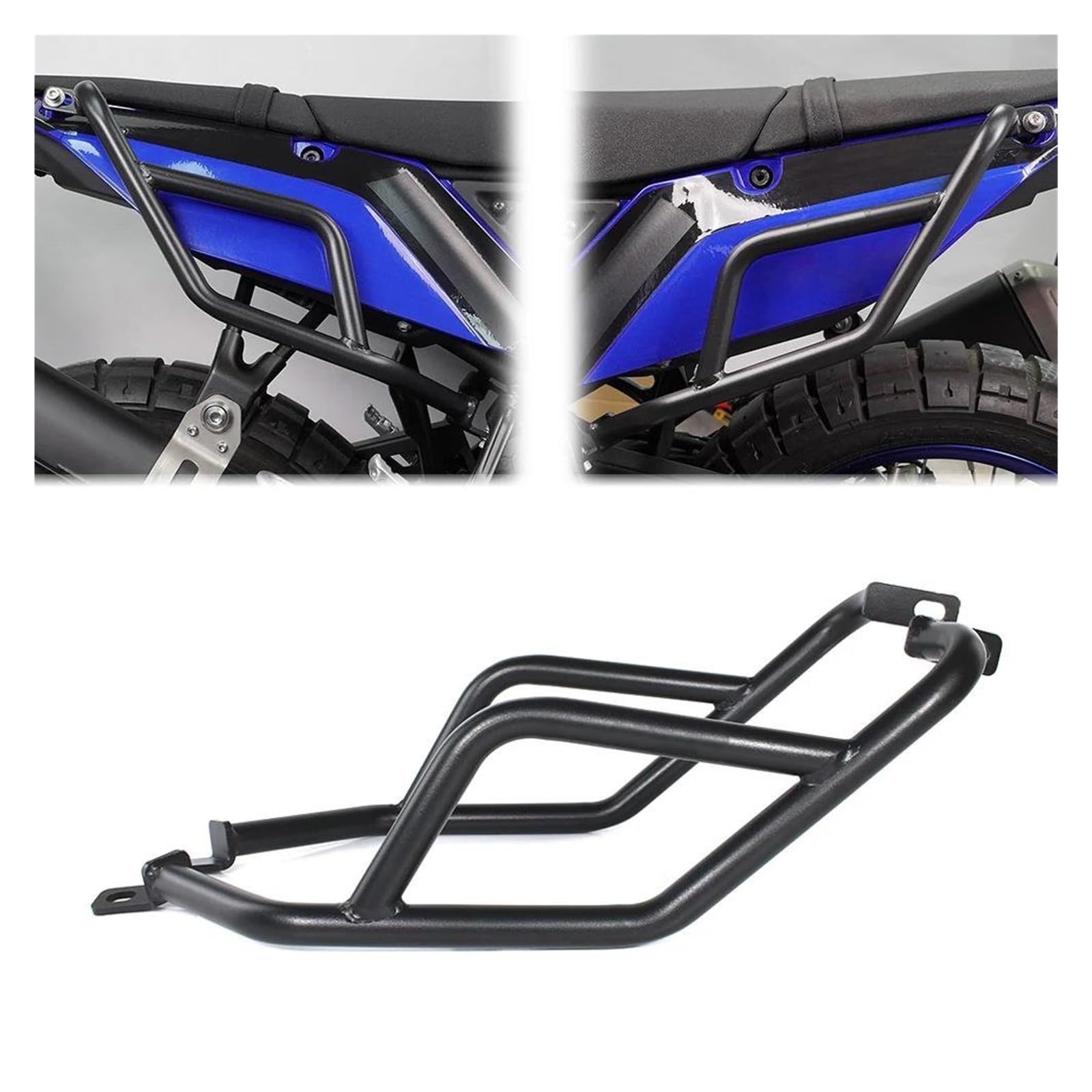Protezione Caduta Moto per Tenere 700 per XTZ690 2019-2024 Bisaccia Scatola Laterale Protezione Telaio Moto Highway Crash Bar PARAurti Protezione Motore Barre Protezione