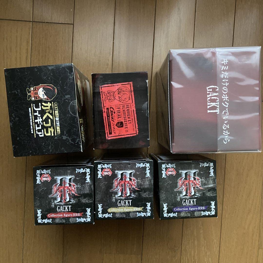 GACKT がくっち　フィギュア　まとめ売り 超レア！GACKT がくっちコレクション フィギュアRR2 クッション