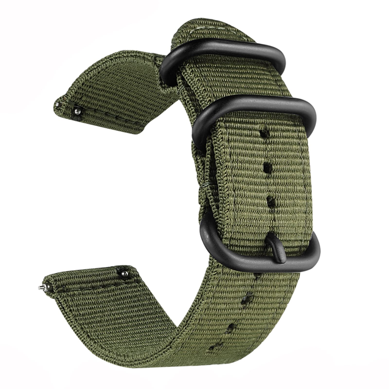 Nylon Watch Straps, Quick Release Nylon Watch Bands for Men Women, Watch Band of Multiple Colors & Width(16mm,18mm, 20mm, 22mm)