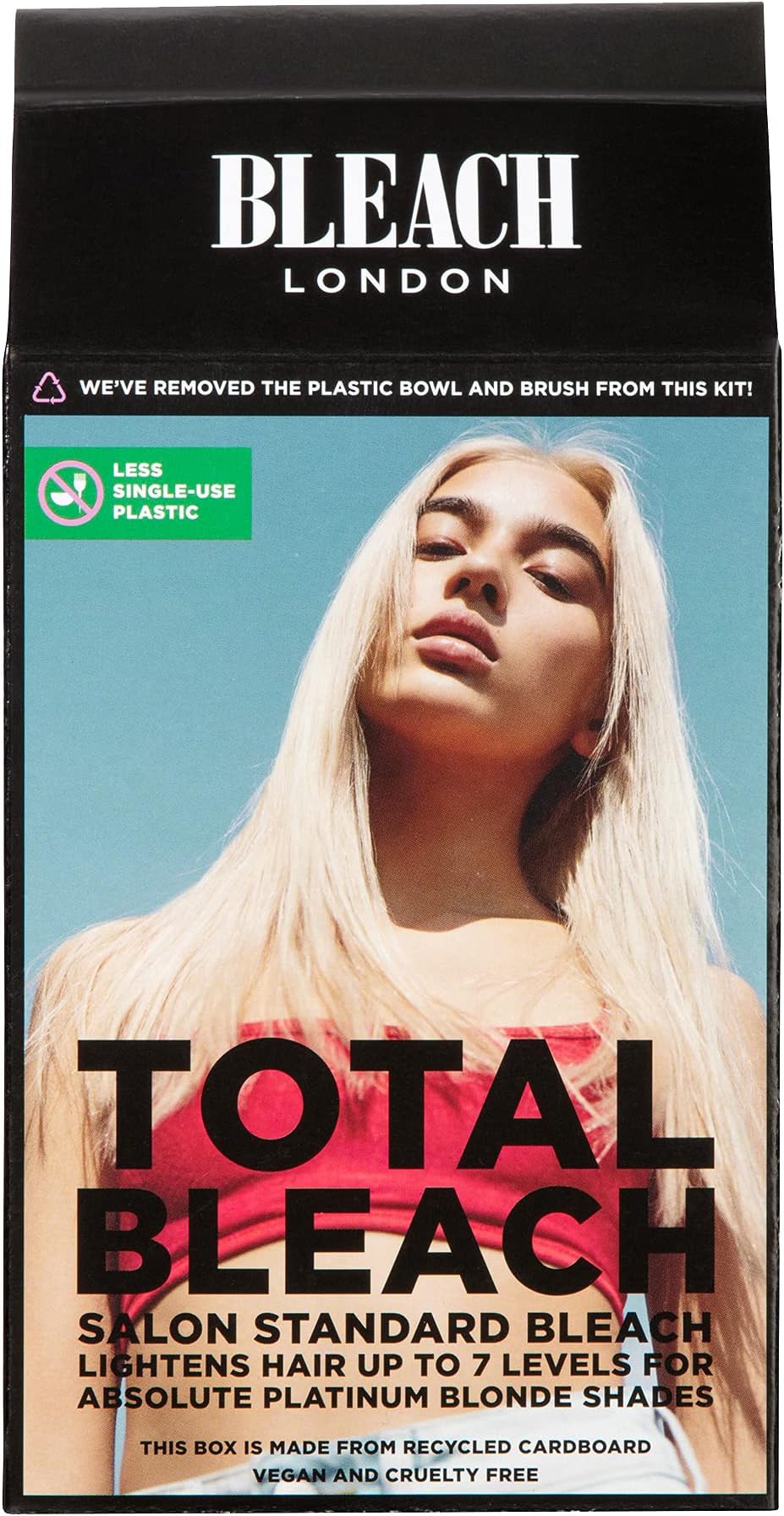 BLEACH LONDON Total Bleach Kit - Salon Standard, Vegan, Cruelty-Free, For All Hair Types, Brightest Blonde