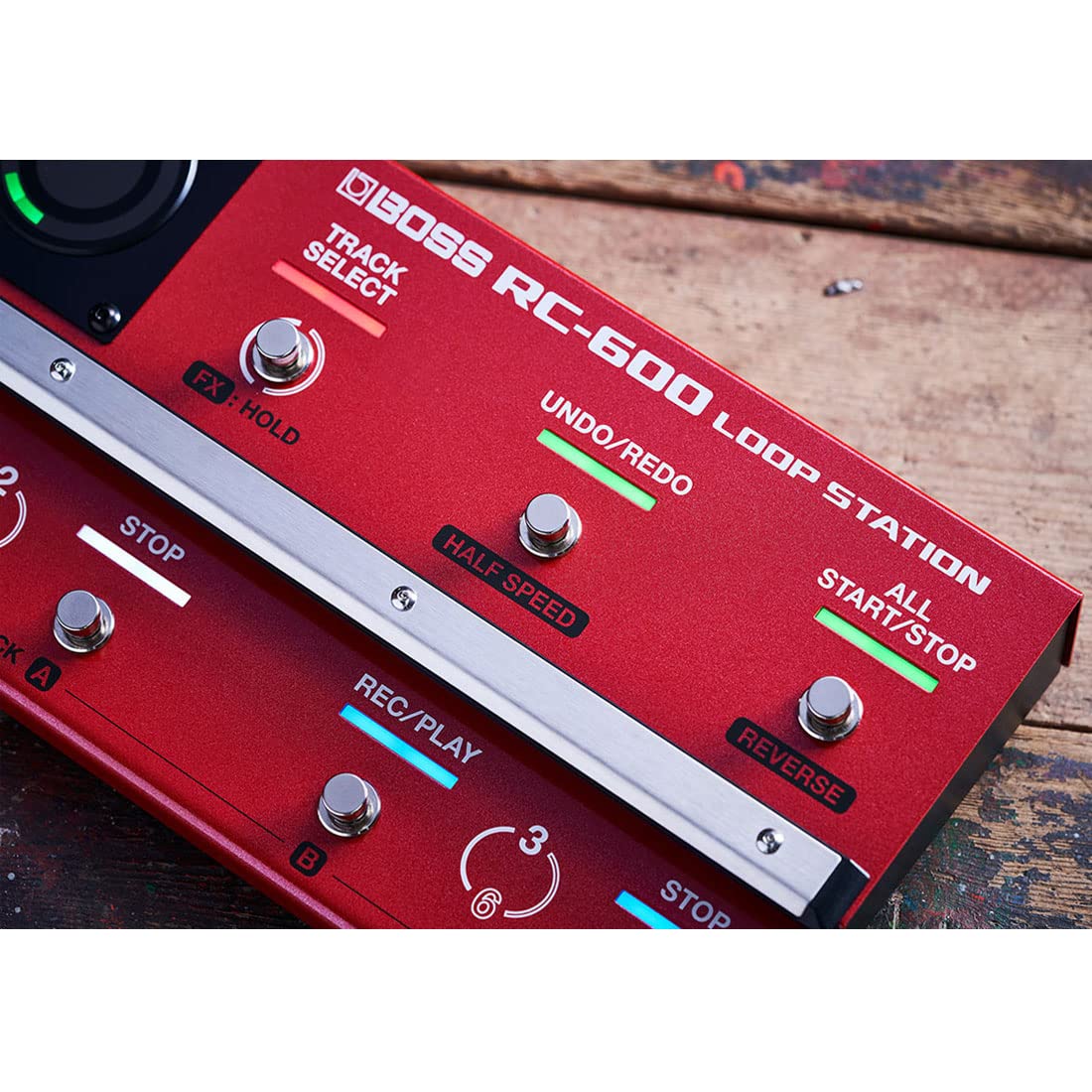 Boss RC-600 Loop-Station Looper Pedal + keepdrum Instrumentenkabel