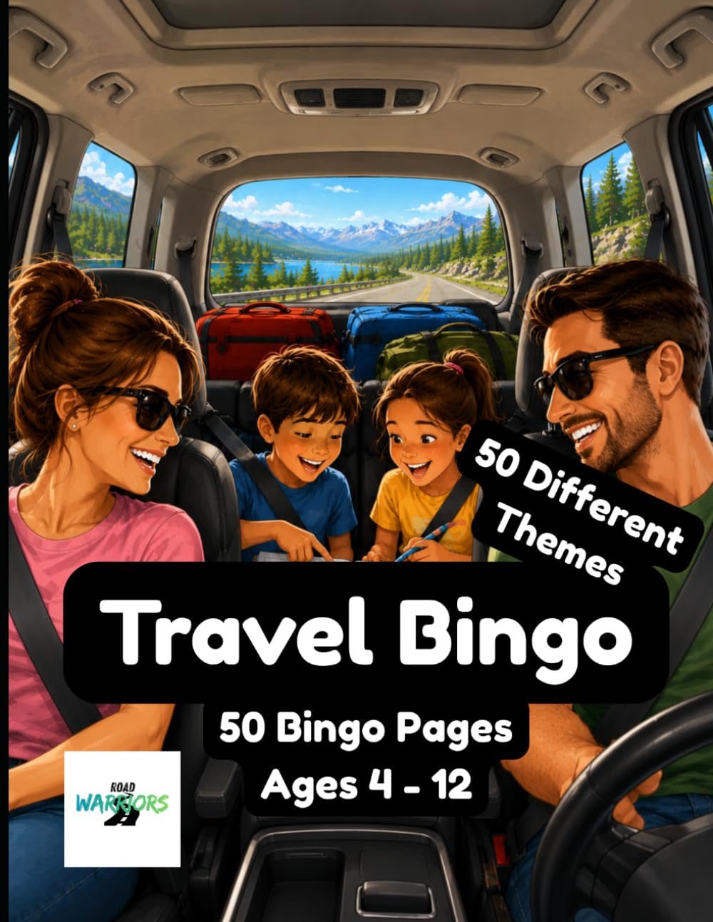 Are We There Yet?: The Ultimate Family Road Trip Bingo Book — 55 Themes for Long Drives, Camping Trips, and Every Adventure in Between