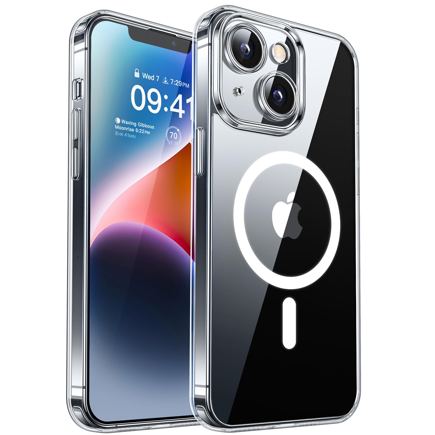 Amazon | CANSHN iPhone 14 用 ケース Magsafe対応 カメラ周辺保護