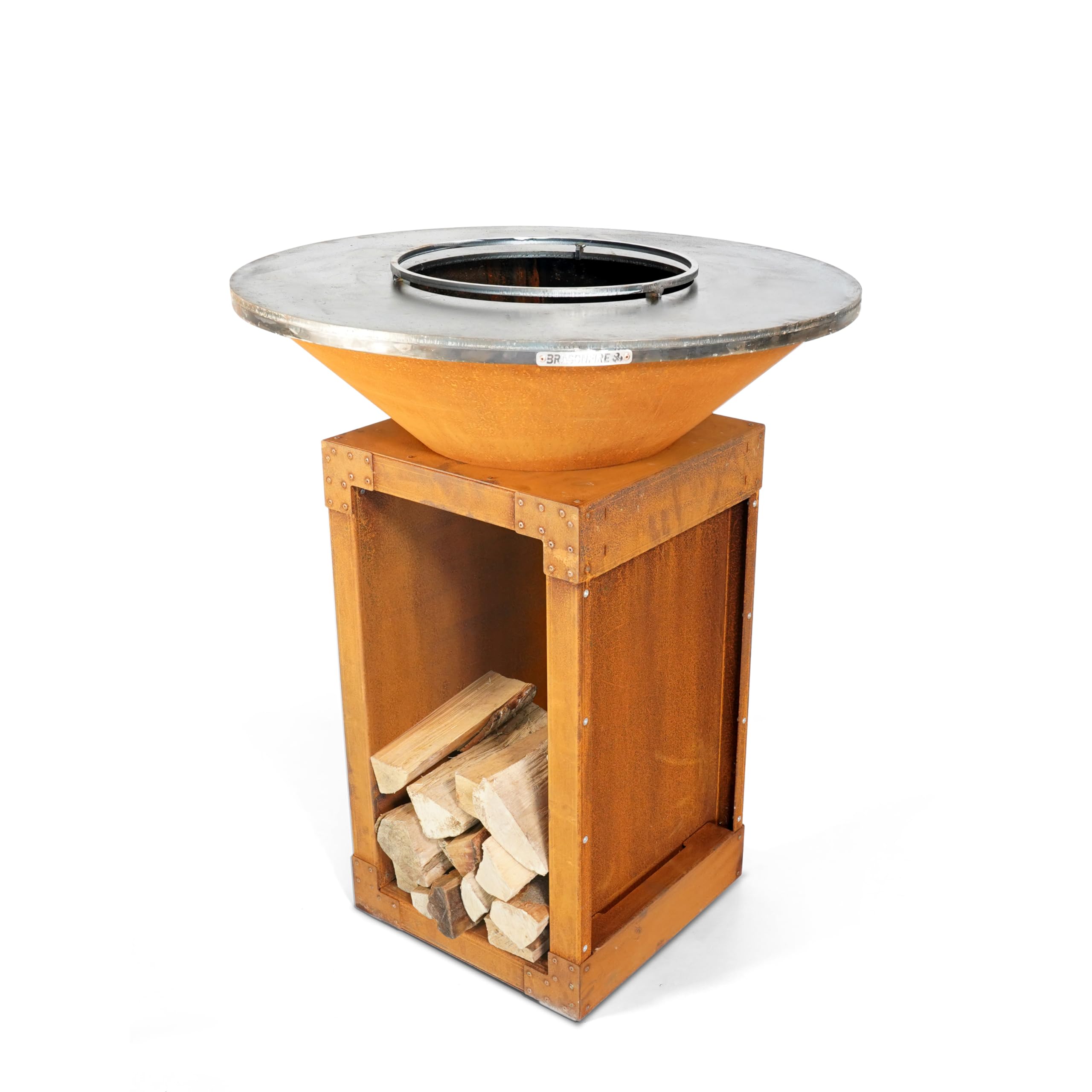 Anneau Stop Aliments pour brasero Ø 1 m, Barbecue extérieur à Bois et Accessoires, 100% Fabrication Française