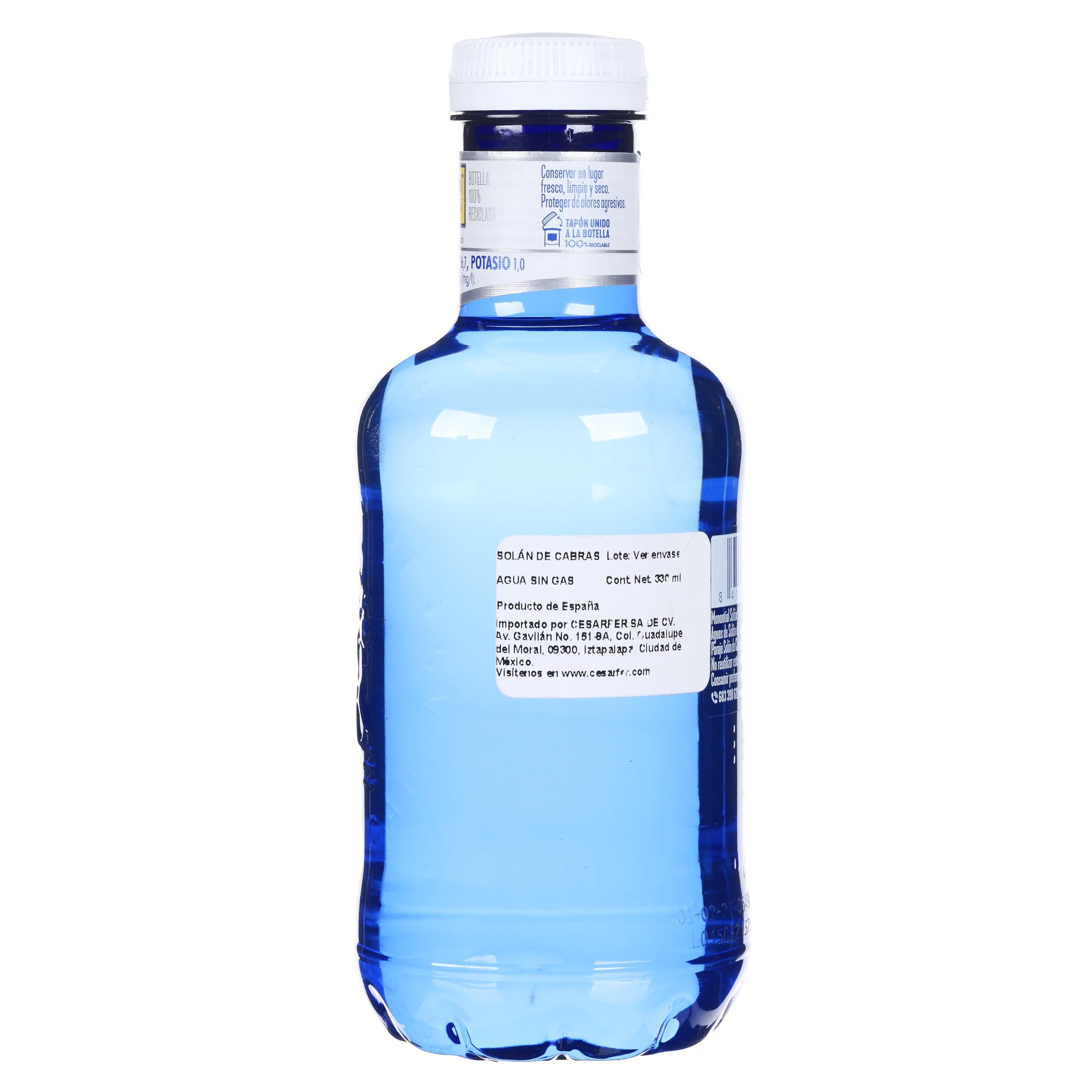 Solan de Cabras Eau Rare/Précieuse d'Espagne 36x33cl