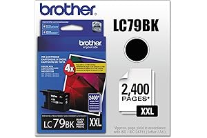 brother lc793pks genuine super high yield (xxl) manuf cartridge - retail packaging-black