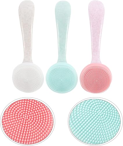 Miniatura 9 de Cepillo de limpieza facial Cepillo de limpieza profunda de silicona Cepillo facial Cepillo facial Herramienta de limpieza facial Masajeador facial