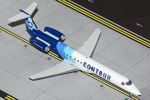 Miniatura 2 de GeminiJets G2VTE1218 Contour Airlines Embraer ERJ-145 N12552 Escala 1200