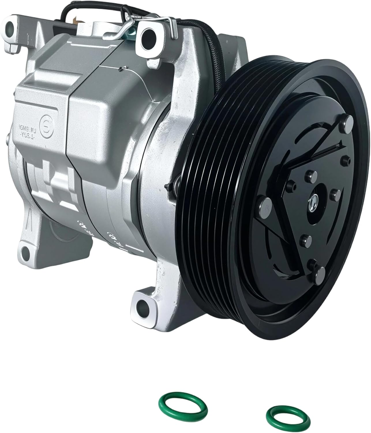 A/C Air Conditioner Compressor with Clutch Replacement for Honda Accord 2008-2012 for Honda Crosstour 2012-2015 CO11224C