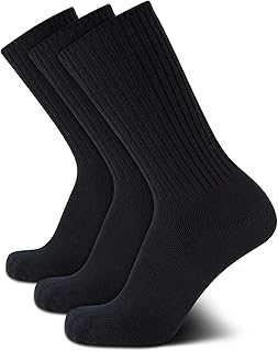 Men's 3 Pack Cotton Rich Casual Rib Sock