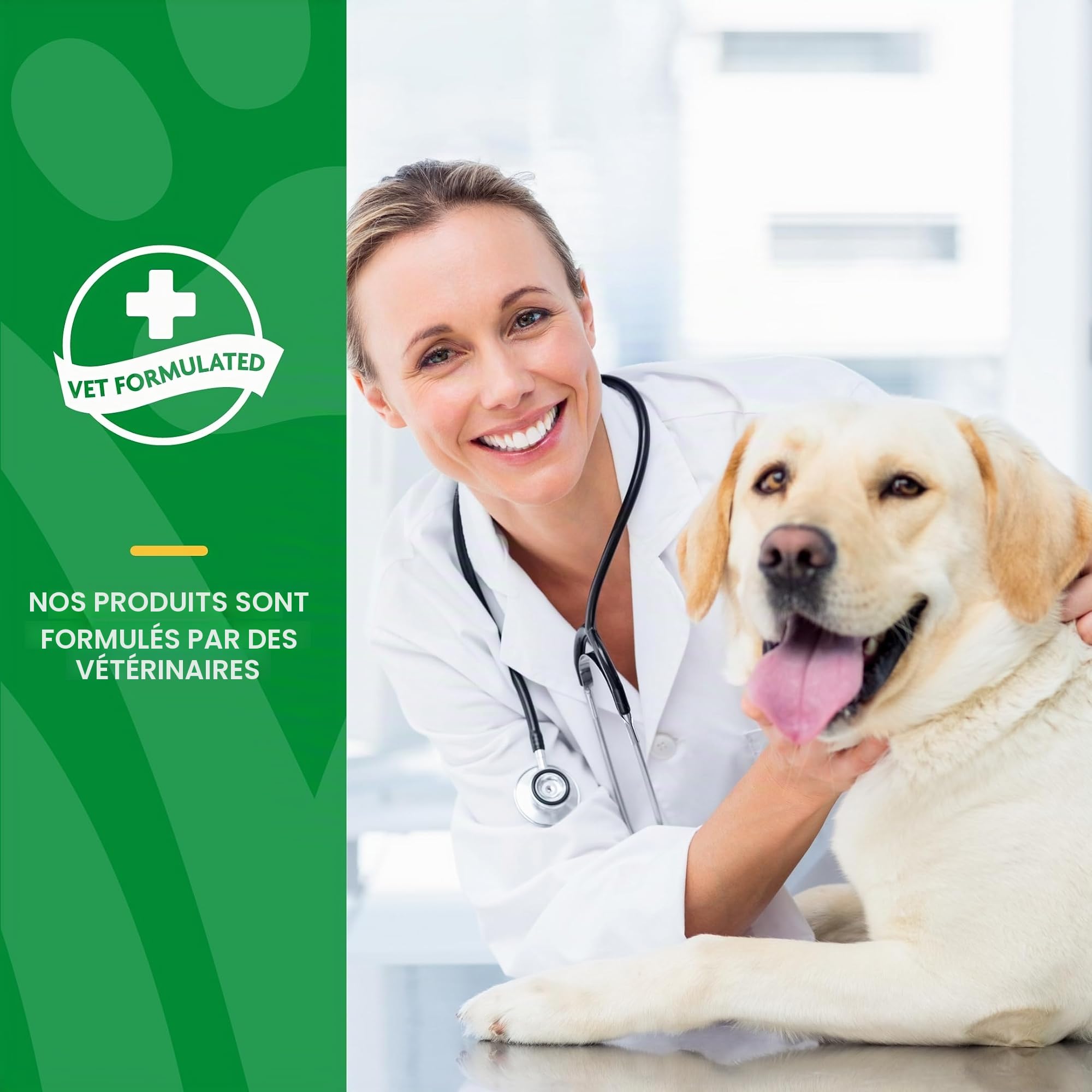 NaturVet Digestive Enzymes Plus Probiotiques Complément Alimentaire pour Chiens, à mâcher Doux, fabriqué aux États-Unis avec des ingrédients d'origine Mondiale 90 pièces