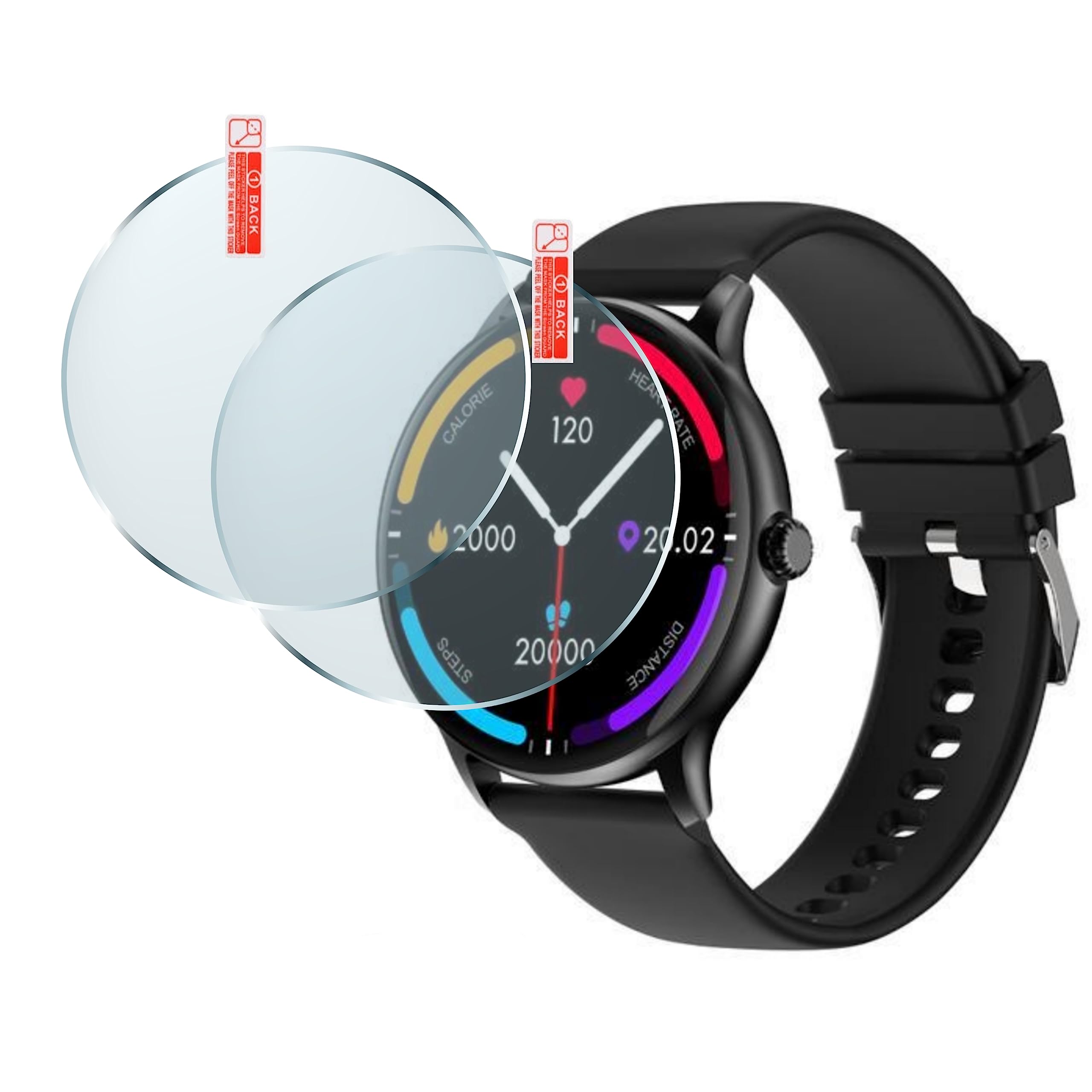 AYRA [Pack of 3] Fire Boltt Phoenix 1.3" Smart Watch Screen Guard Scratch Guard Full Screen Protector Compatible - Flexible - HD Clear (B0CB4WBXQN) Amazon Price History, Amazon Price Tracker