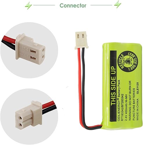 Miniatura 4 de BT-183342 BT-283342 BT-166342 BT-266342 BT-162342 BT-262342 Batería compatible con VTech CS6114 CS6419 CS6719 AT&T EL52300 CL80111 Teléfono