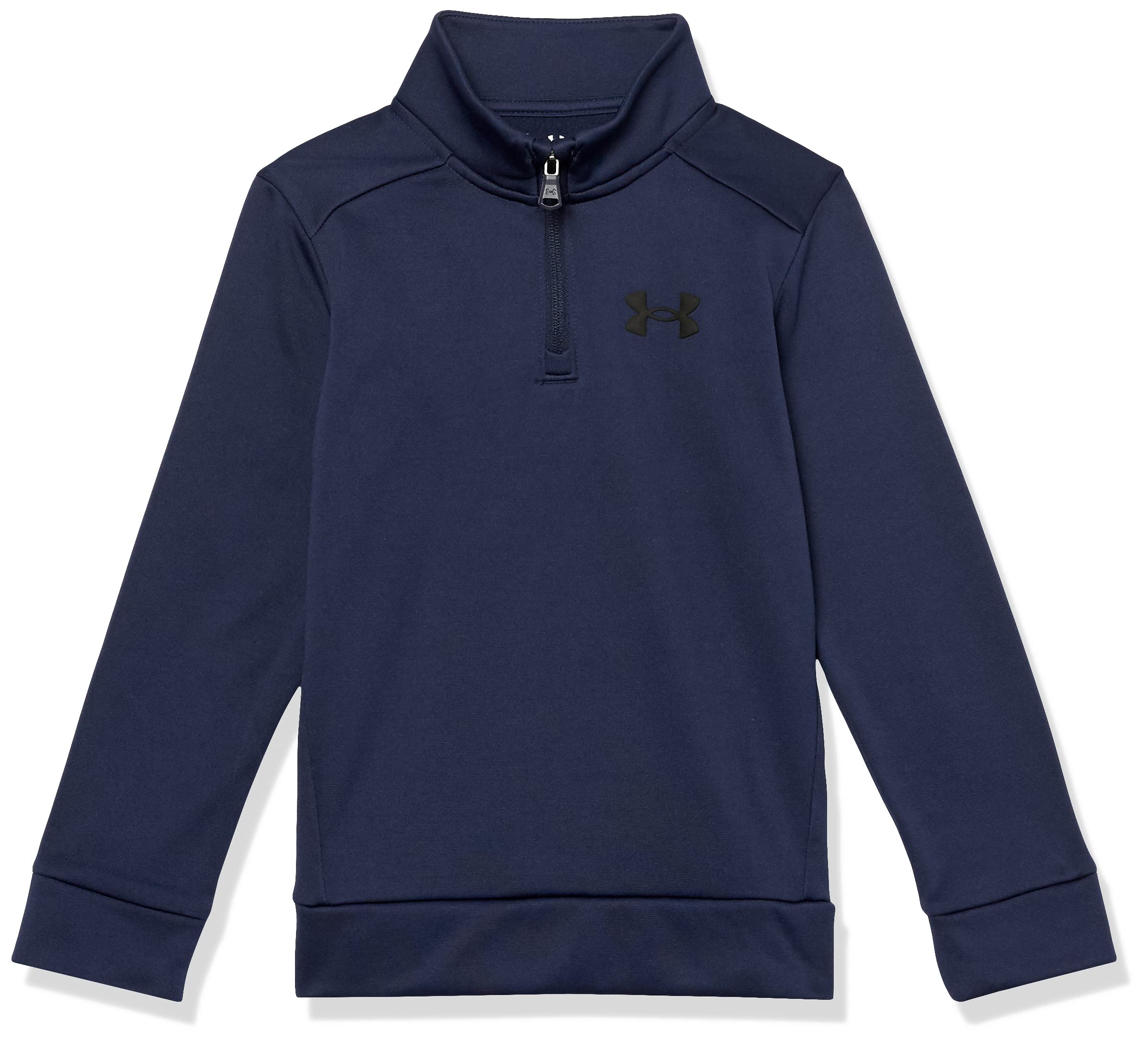 Under Armour Boys (410) Midnight Navy / / Black Underarmours'armourfleece1/4Zip