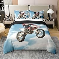 Vista 33 de Funda de edredón 100% algodón con vaca de las tierras altas floral, juego de ropa de cama de ganado toro tamaño completo, funda de edredón