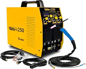 Maquina Inversora De Solda Ac/dc 250a Hiper Tig Mma 220v