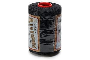 La Espiga 100% Nylon Omega Black Crochet String