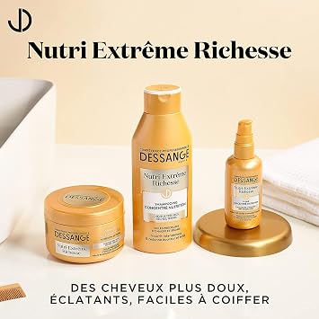 Dessange Nutri-Extreme Richness Elixir Concentrated Nutrition Care No Rinse for Very Dry Tips and Areas 100 ml