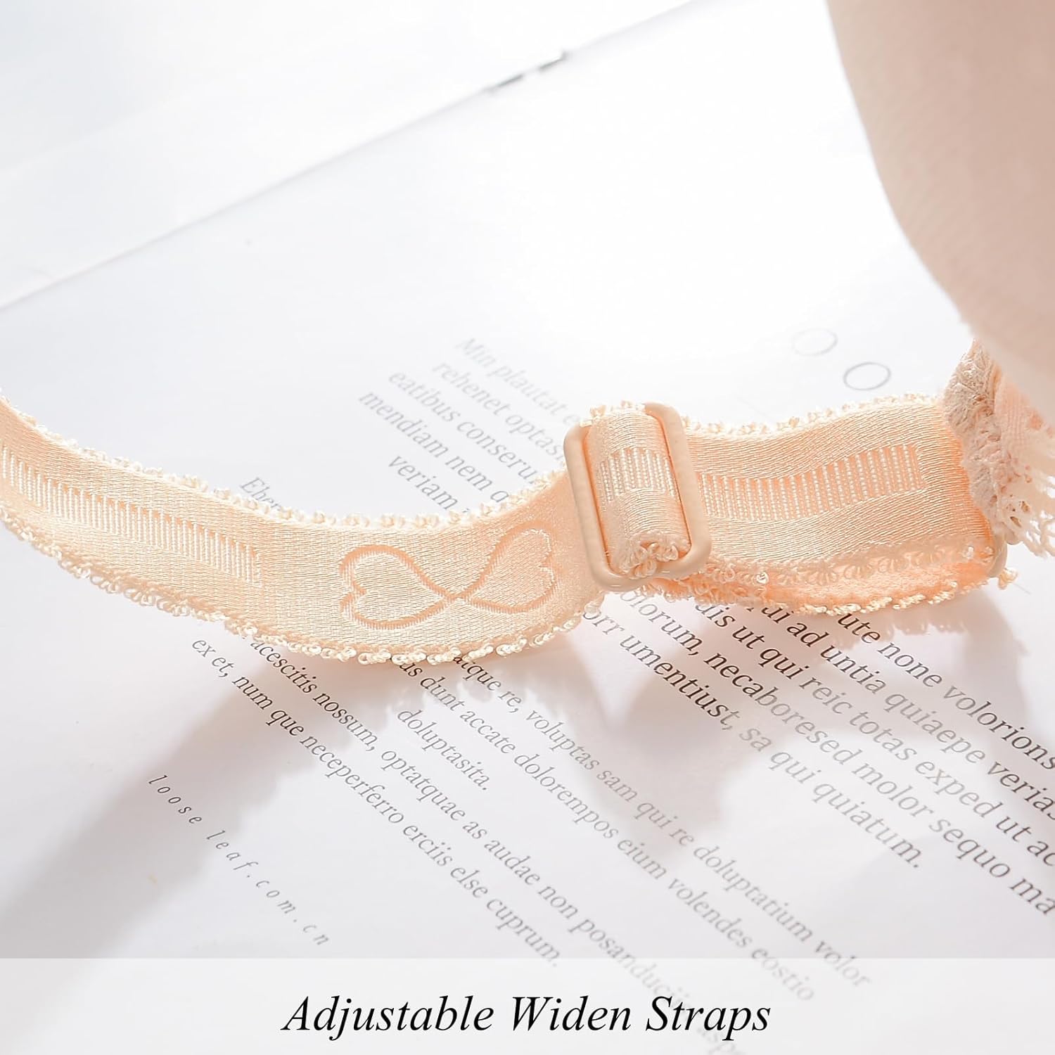 Women Push Up Bra Plus Size Lace Underwire Soft Padding Lift Up Bra - Image 5