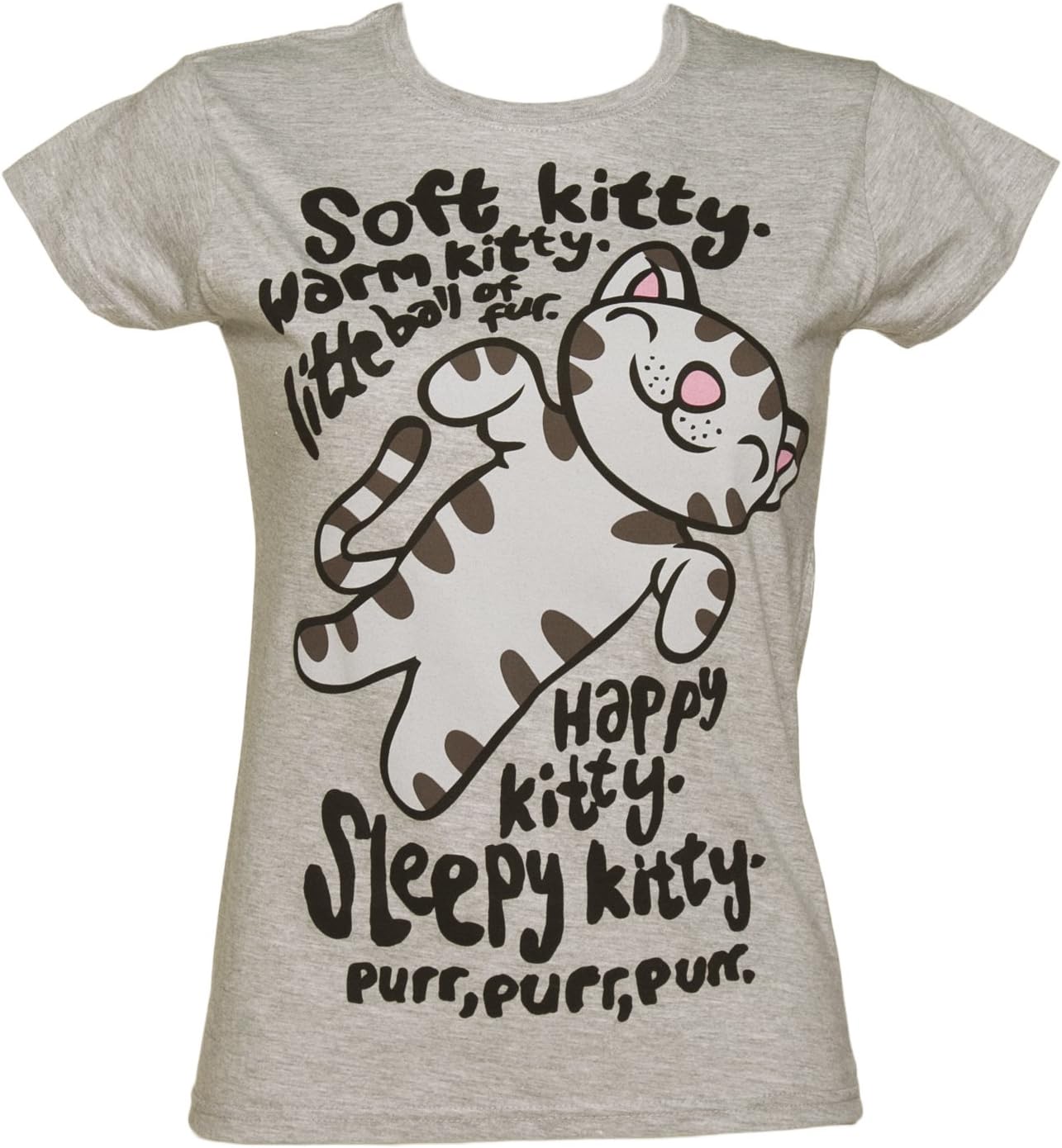 Soft Kitty Big Bang Theory Ladies T-Shirt