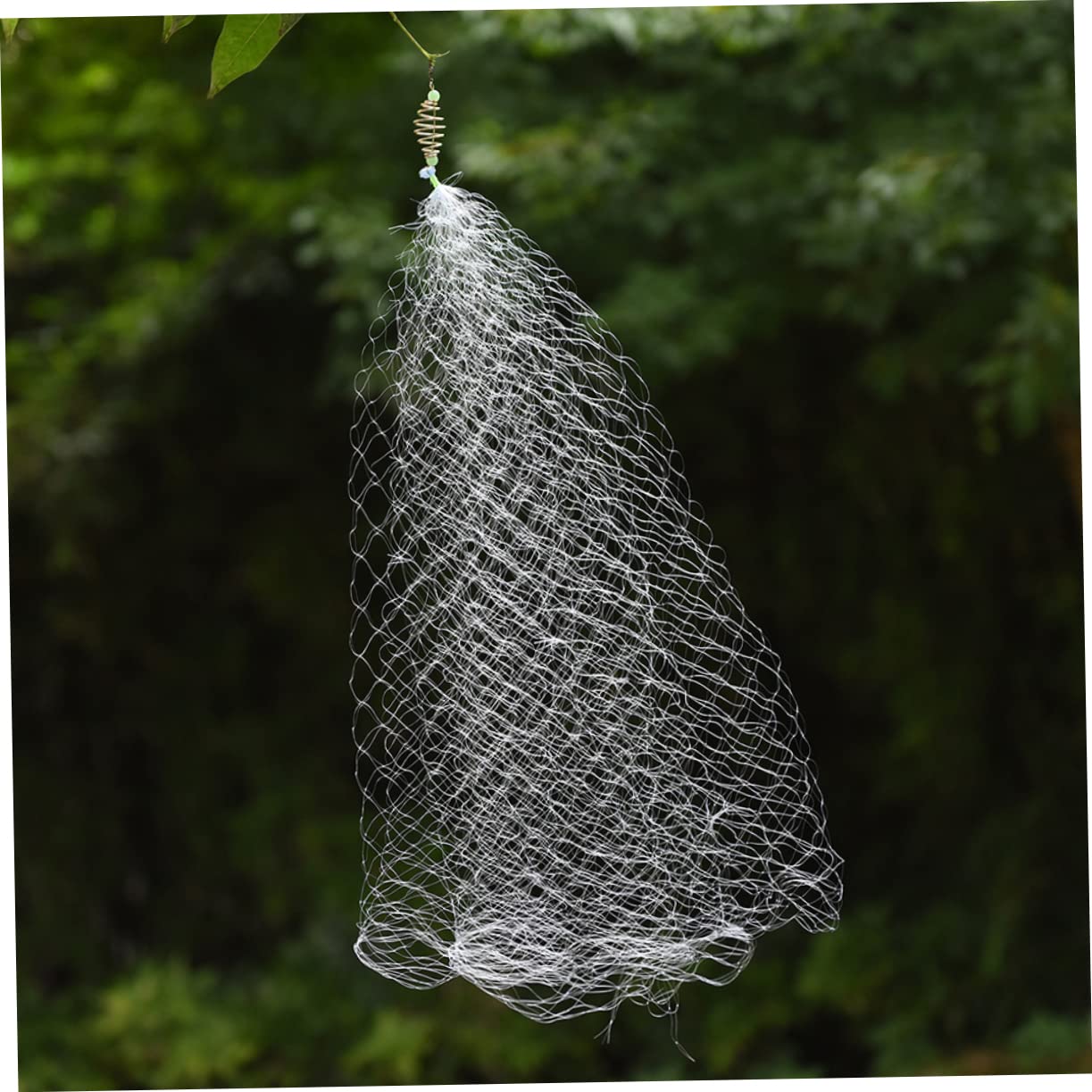 BESPORTBLE 40 Pièces Épuisette De Pêche Filet D'Appât Pliable Filet en Nylon Accessoires De Fonte Lancer Une Épuisette Un Filet À Mailles Denses pour La Pêche Remplacement De Maille De