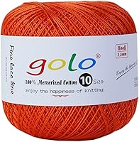 Vista 23 de golo 24 bolas hilo de ganchillo tamaño 10 hilo para tejer a mano hilo de ganchillo 10-24-1